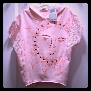 Girls Pink hoodie